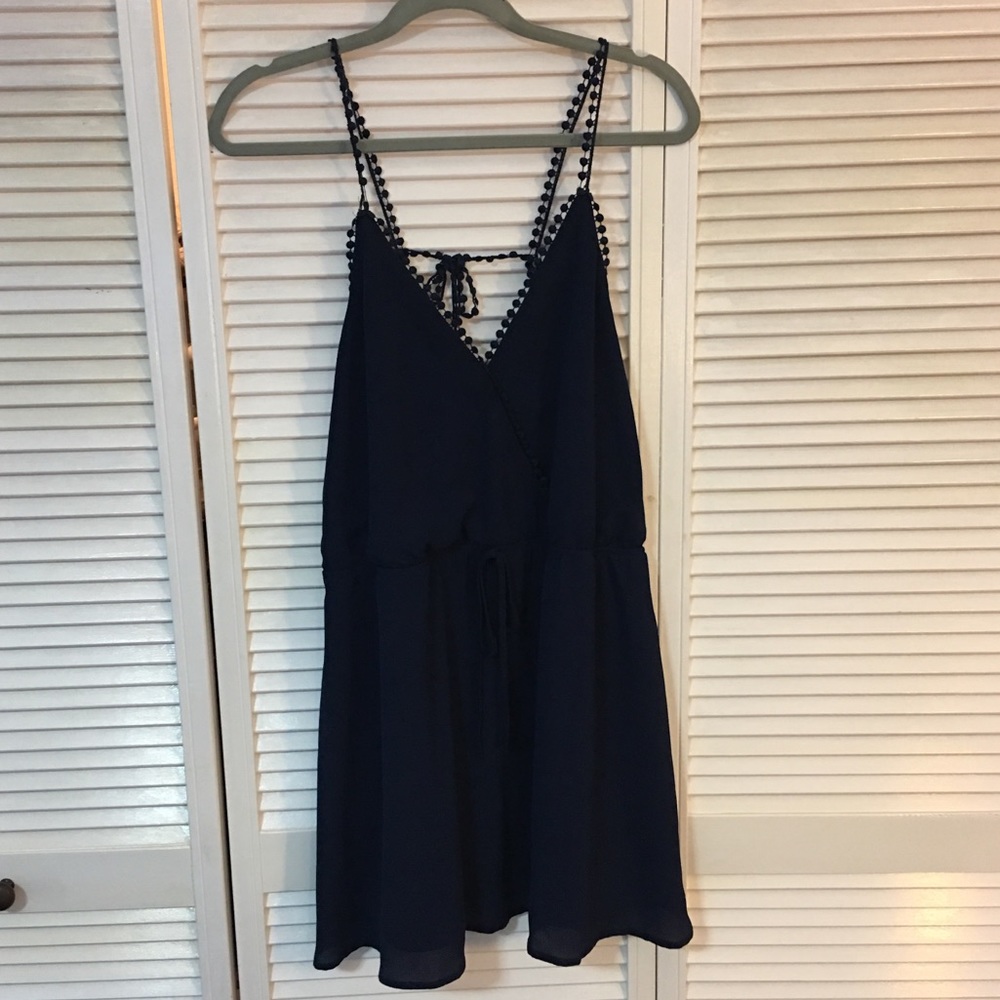 Navy blue dress